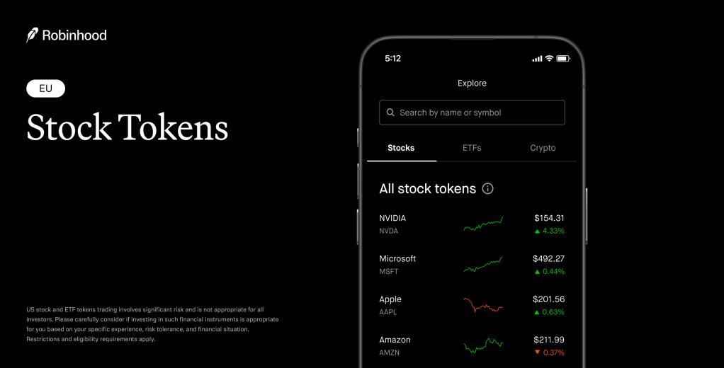 Robinhood区块链策略，全天候代币化美国证券服务欧洲投资市场